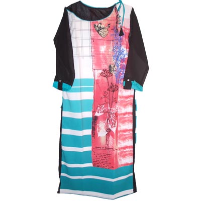 "Multi Color Designer Kurti -sws-41 - Click here to View more details about this Product